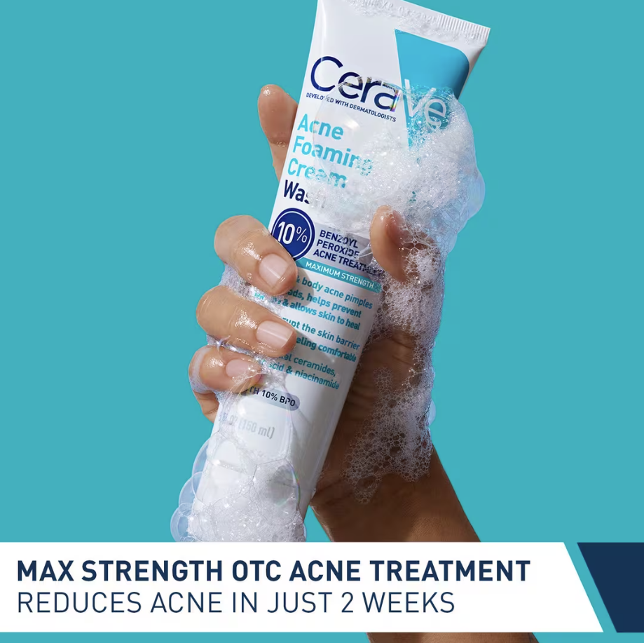 CeraVe Acne Foaming Cream Wash