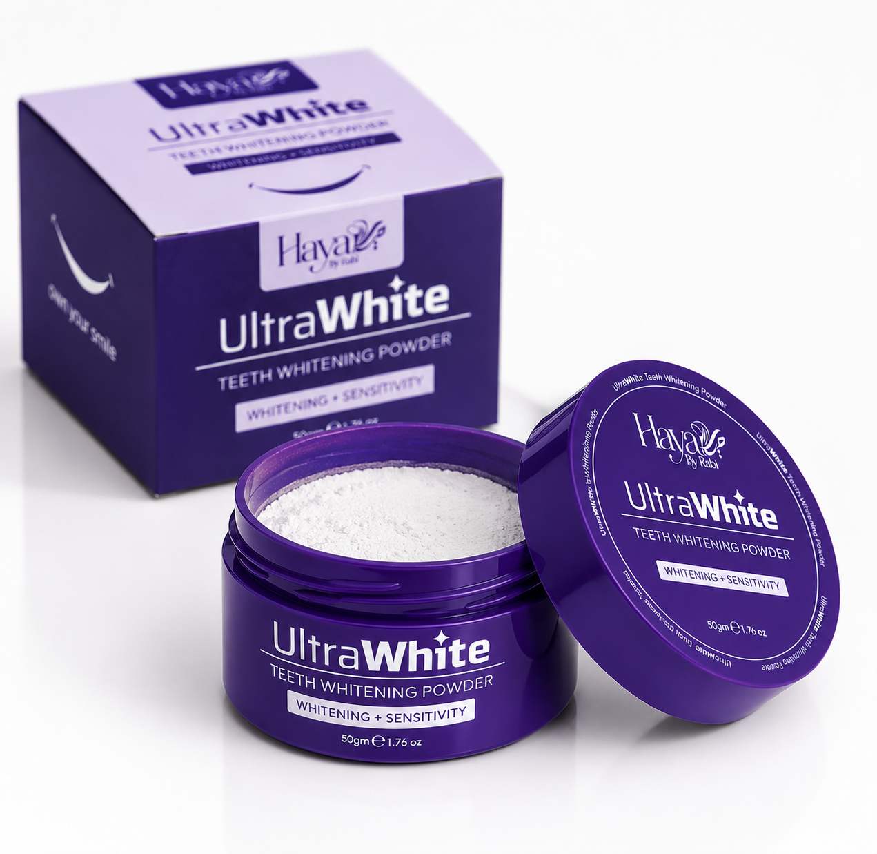UltraWhite Teeth Whitening Powder – For Sensitivity & Whitening