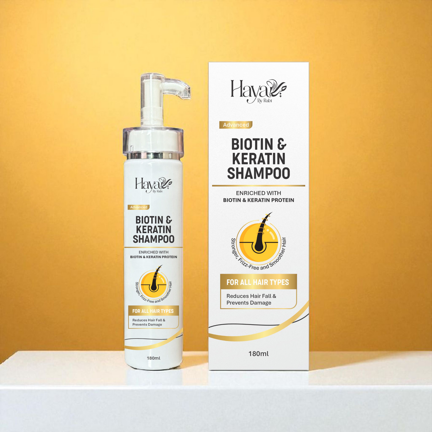 Biotin & Keratin Shampoo – Strength & Repair Formula