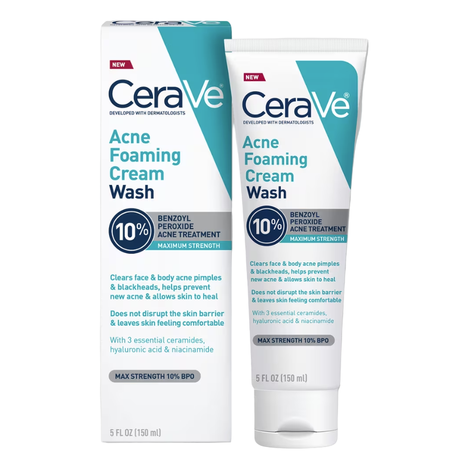CeraVe Acne Foaming Cream Wash