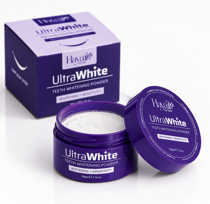 UltraWhite Teeth Whitening Powder – For Sensitivity & Whitening