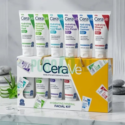 Cerave Facial Kit | Best 6-in-1 Professional Glowing Formula