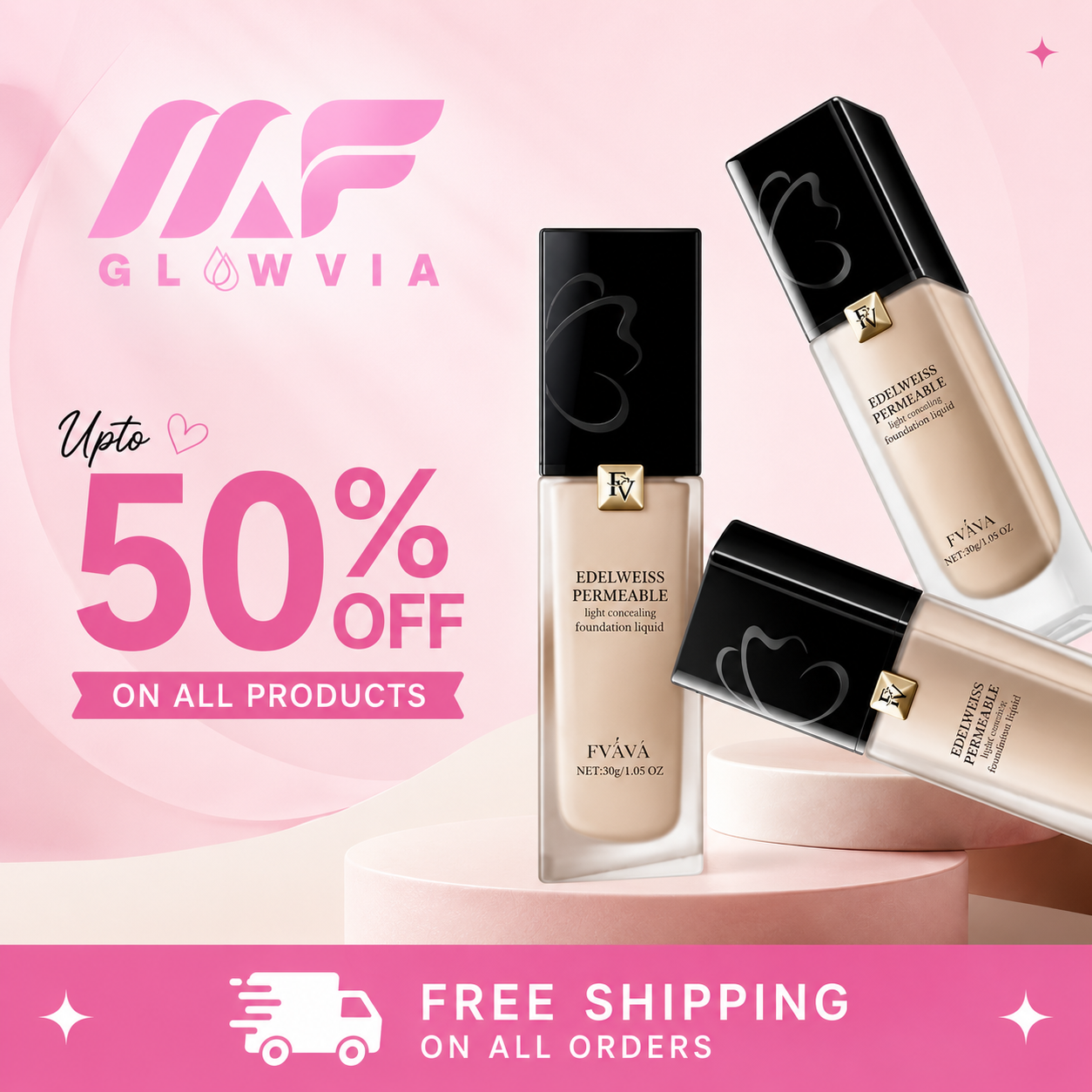 Edelweiss Foundation 24Hr Matte Poreless