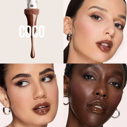 Huda Beauty Faux Filler Shiny Lip Gloss