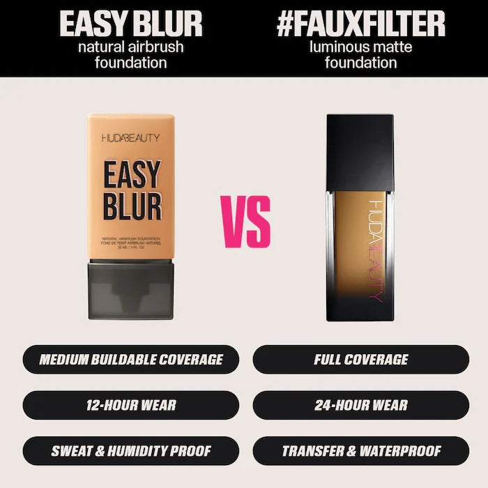 Huda Easy Blur Airbrush Foundation Mini