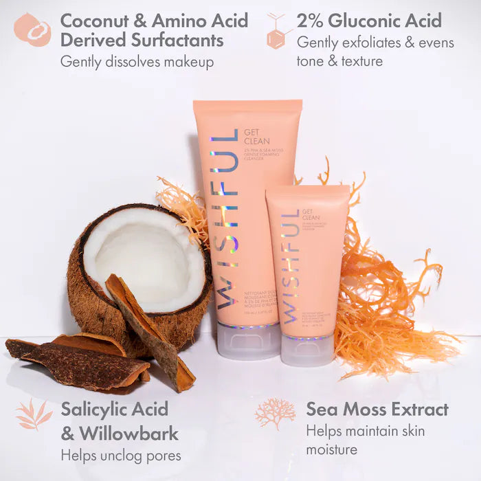 Huda Wishful 2% PHA Foaming Cleanser