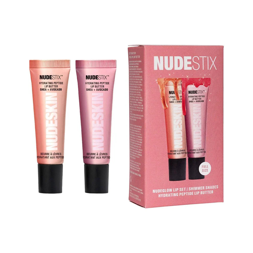 Nudestix Lip Butter Glow Peptide Duo