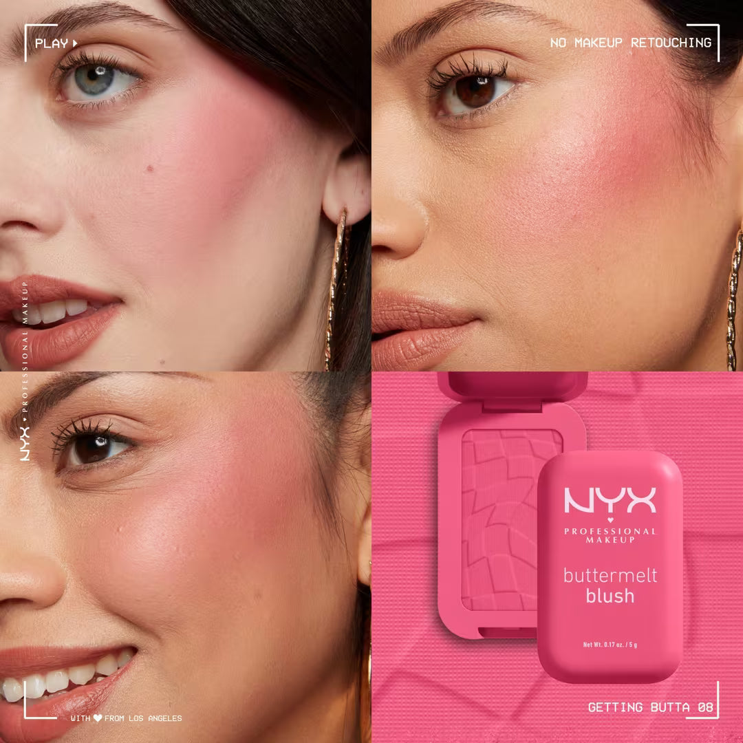 NYX Buttermelt Pressed Powder Blush