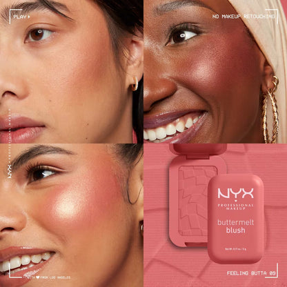 NYX Buttermelt Pressed Powder Blush