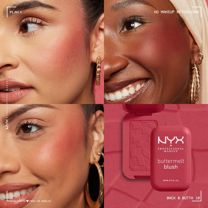 NYX Buttermelt Pressed Powder Blush