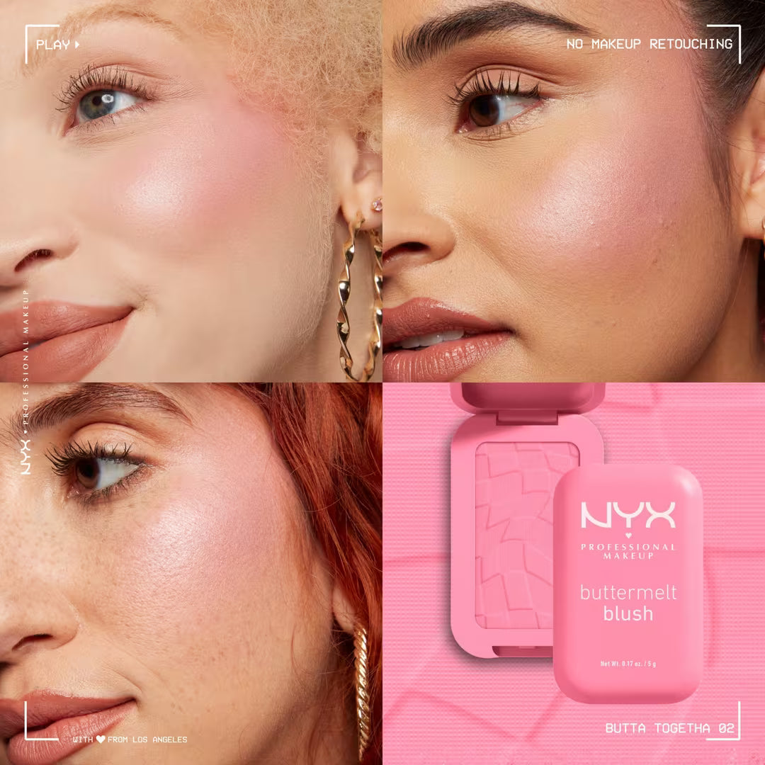 NYX Buttermelt Pressed Powder Blush