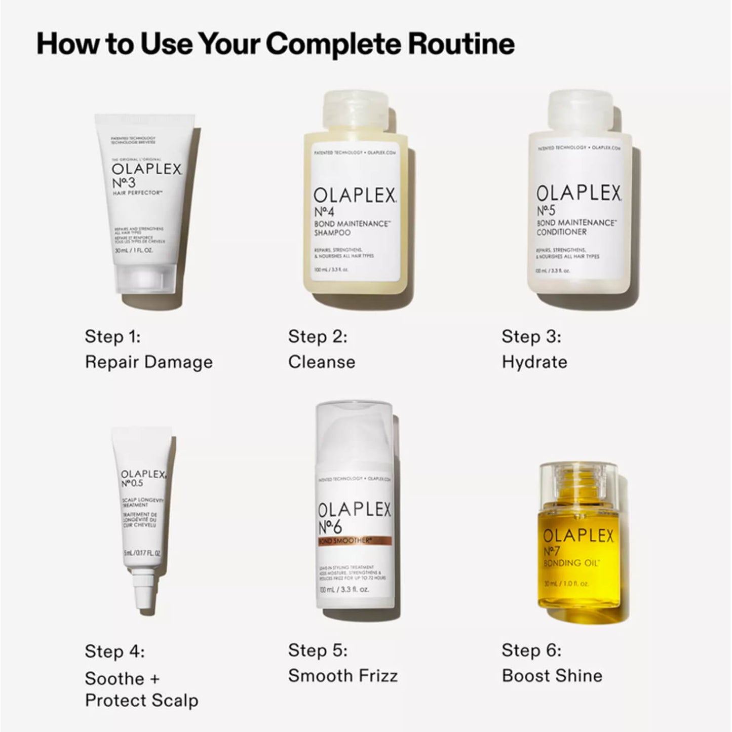 Olaplex Full on Hair Shine Set