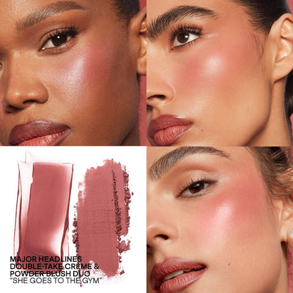 Patrick Ta Cream & Powder Blush Duo