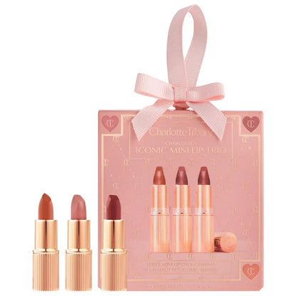 Charlotte Tilbury Iconic Mini Lipstick Trio