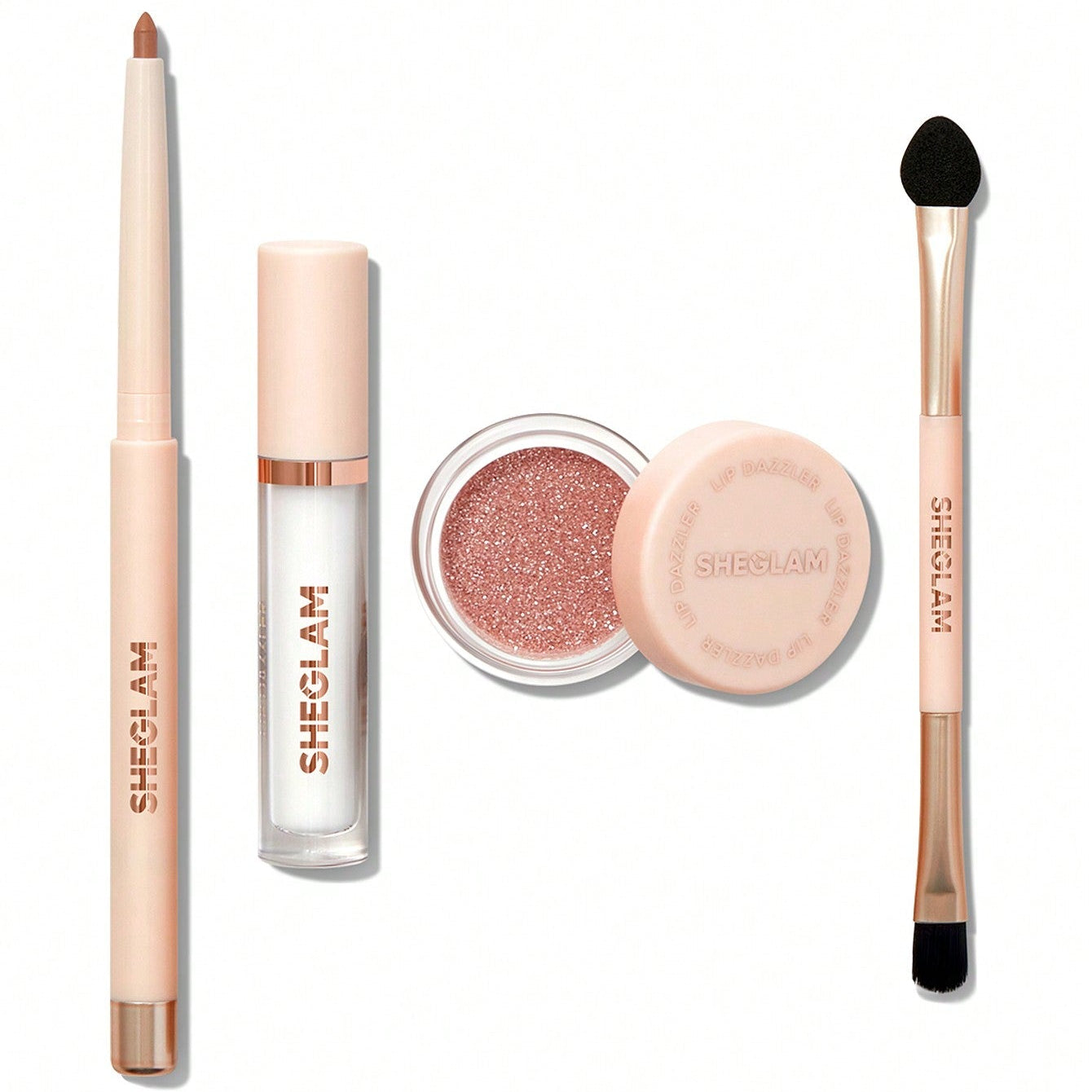 Sheglam Lip Dazzler Glitter Kit - Debutante