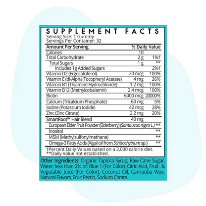 SugarBearPRO Hair Vitamin Halal Gummies
